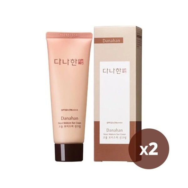 [다나한] 고율 모이스처 선크림 42ml*2개 (SPF50/PA+++) (업체별도 무료배송)