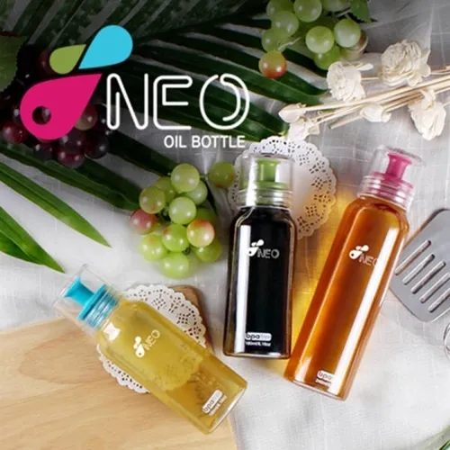 [네오] 눈금표기 오일/소스병 1호 선물박스 (200ml*3병) (업체별도 무료배송)