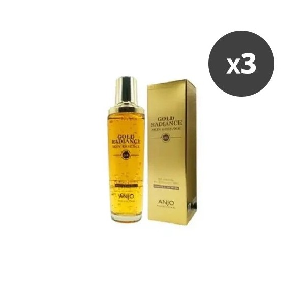 [앙쥬] 24K 골드 래디언스 에센스 150ml x 3개 (업체별도 무료배송)
