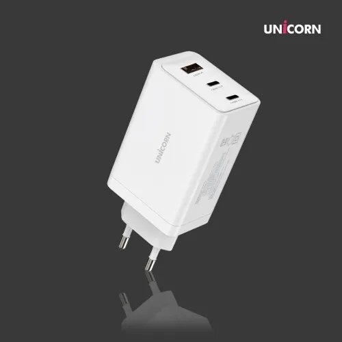 [유니콘] 멀티 3포트 퀵차지 PD 100W PPS GaN2 초고속 2.0 충전기 KA-100PD (업체별도 무료배송)