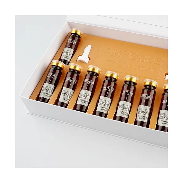[여심] 저분자 콜라겐 캘러스 배양액 앰플 17ml * 10병+쇼핑백 (미백/주름개선 기능성)(업체별도 무료배송) + 사은품증정(아이크림)