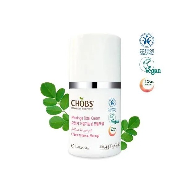 [CHOBS] 모링가 이중기능성 토탈 크림 50ml (미백/주름개선 기능성)(업체별도 무료배송)