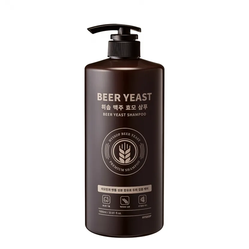 [히솝] 맥주효모 샴푸 1000ml (업체별도 무료배송)