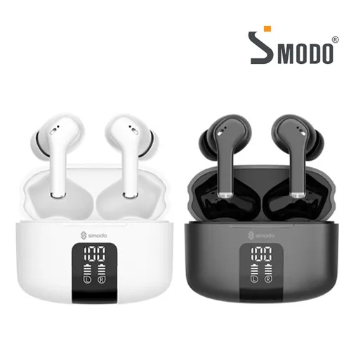 [에스모도] ENC 노이즈캔슬링 커널형 스마트 블루투스 5.4 이어폰 SMODO-501(업체별도 무료배송)