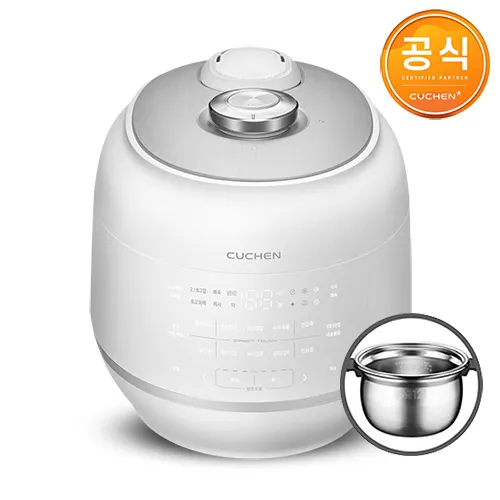 [쿠첸] 121 마스터플러스 6인용 풀스텐 IH압력밥솥 CRT-PWPS0612SR(업체별도 무료배송)