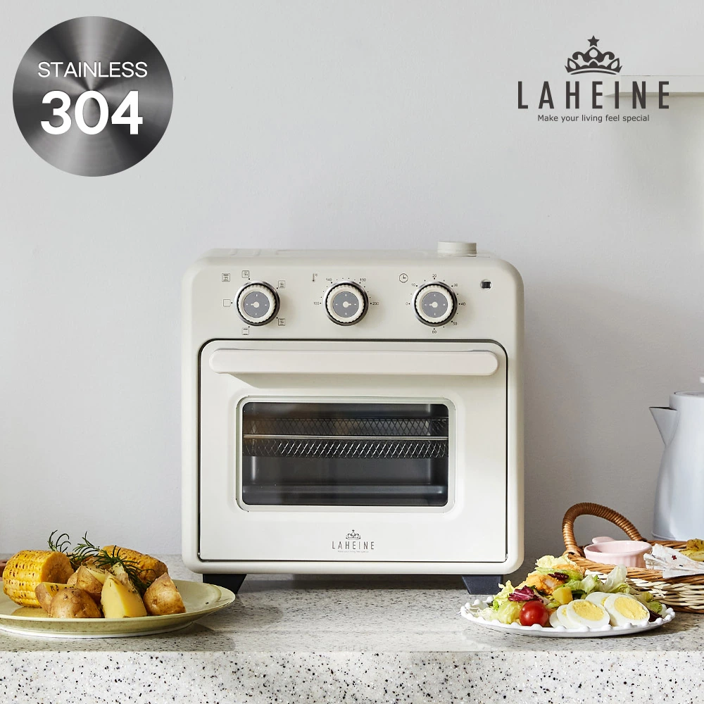 [라헨느] 더 퀸 304 올스텐 스팀오븐 에어프라이어 16리터 LHNO-1300W (업체별도 무료배송)