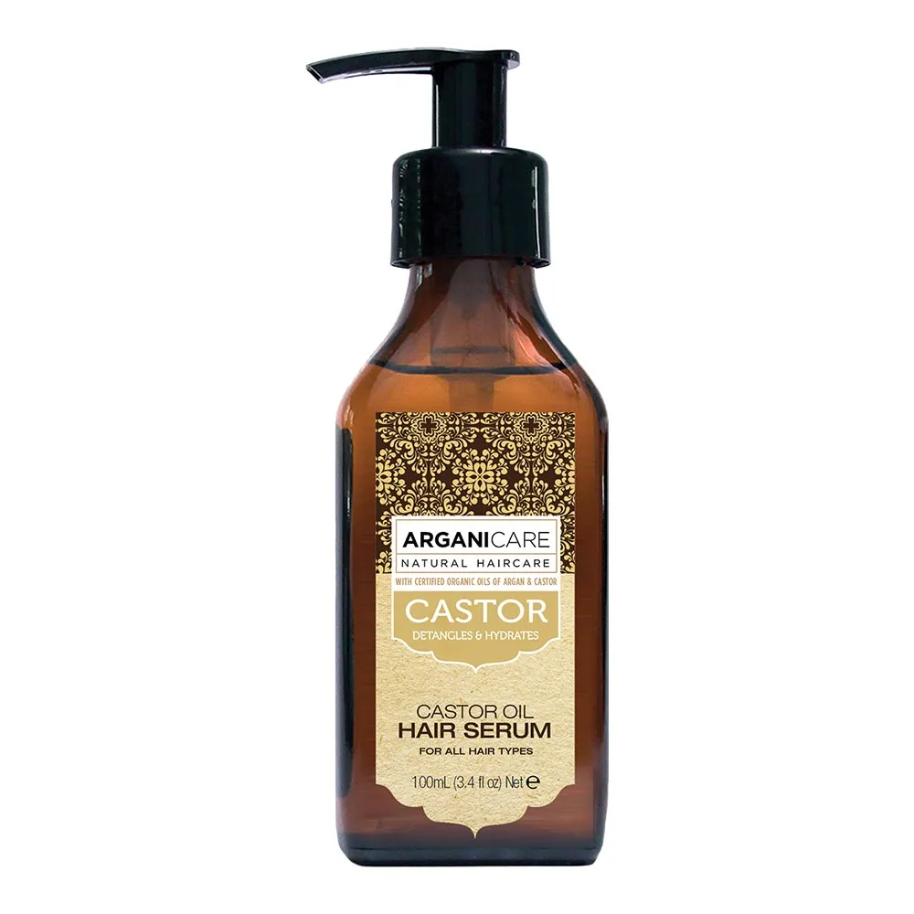 [아르가니케어] 캐스터 피마자 오일 헤어세럼 100ml (업체별도 무료배송)