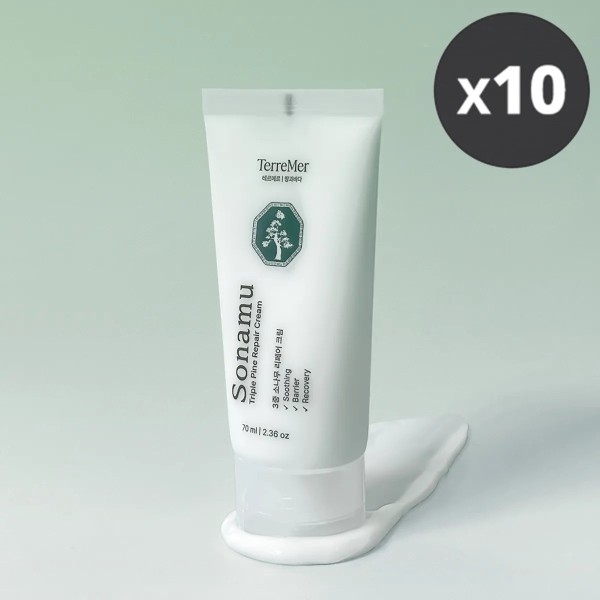 [대량구매관][테르메르] 3중 소나무 리페어 자생 크림 70ml x 10개 (업체별도 무료배송)
