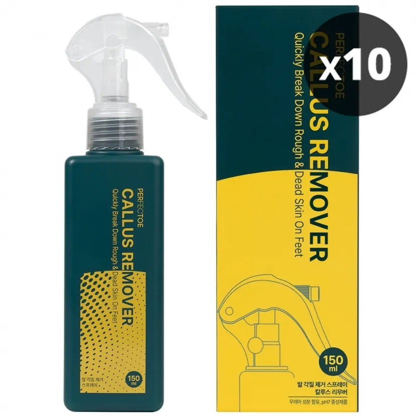 [대량구매관][퍼펙토우] 우레아 발각질 제거 보습 스프레이 150ml *10개 (업체별도 무료배송)