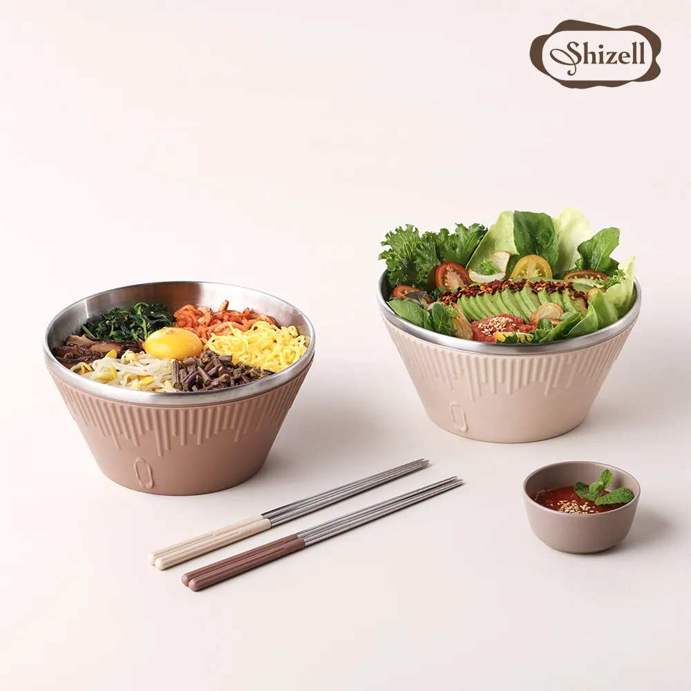 [Shizell] 쉬젤 러반 포케볼4PCS 포케볼18cm 2pcs+젓가락 2pcs(업체별도 무료배송)