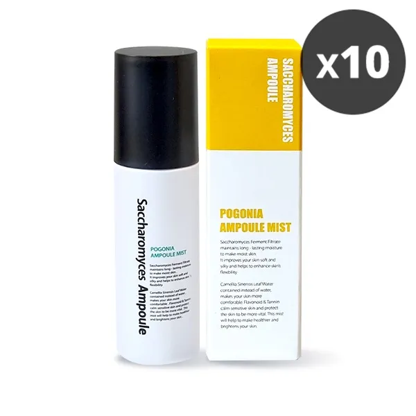 [포고니아] 사카로미세스 앰플 미스트 100ml x 10개 (미백기능성)(업체별도 무료배송)
