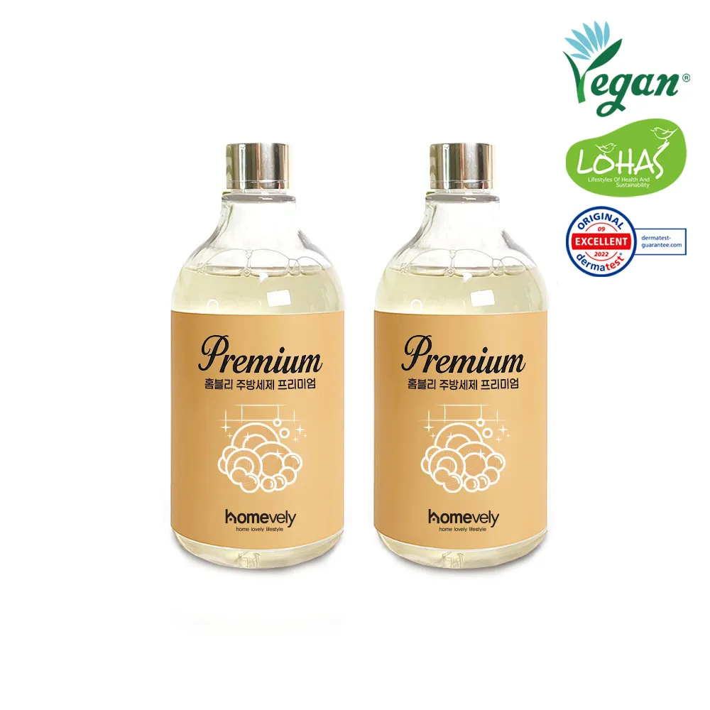 홈블리 온가족 유아겸용 주방세제 프리미엄 750ml 12개입 1박스 (업체별도 무료배송)