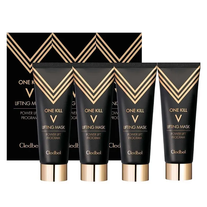[끌레드벨] 원킬 V 리프팅 마스크 70ml x 4입 (업체별도 무료배송)