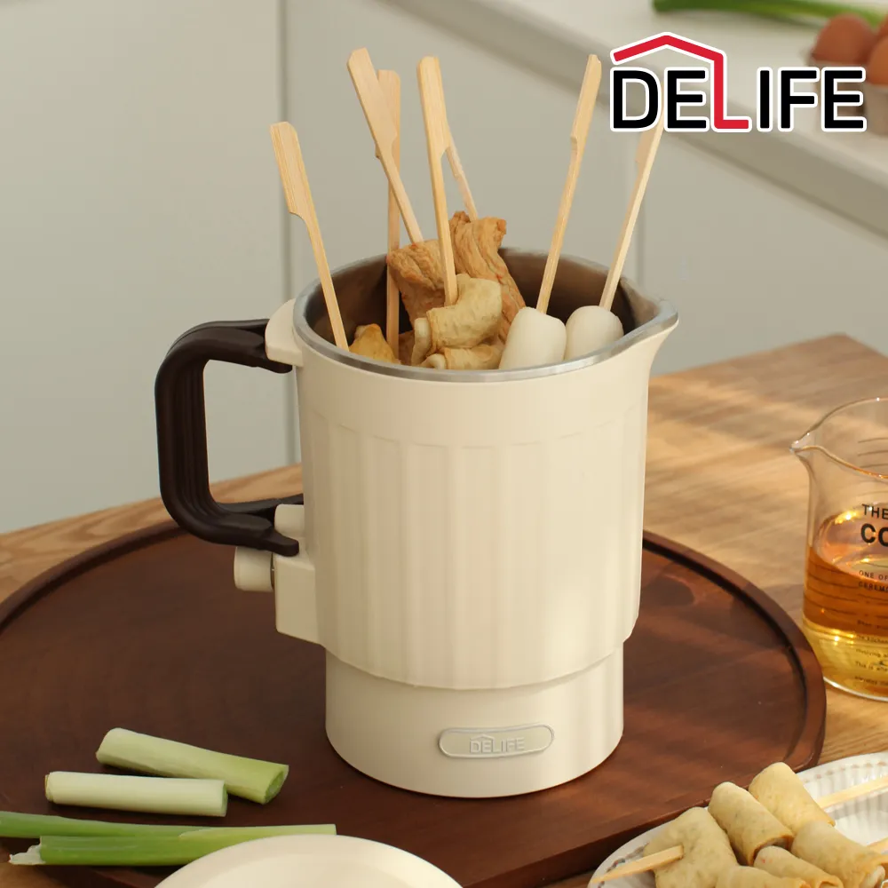 [디라이프] 트레블 팟 스테인리스 304 여행용 전기포트 800ml DLA-R600PT (업체별도 무료배송)