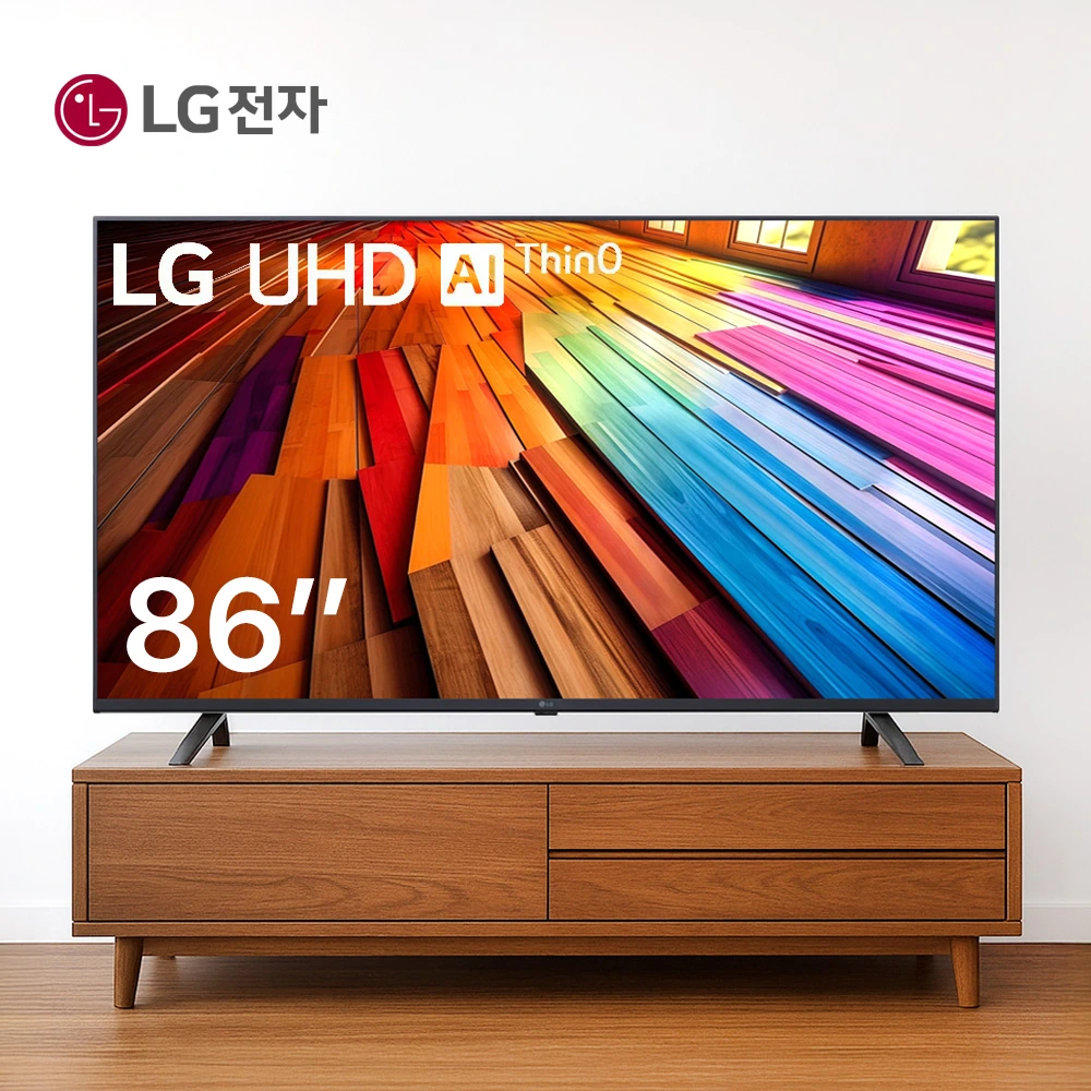 [체감가 131만][신세계상품권증정][리퍼]LG전자 86인치 4K스마트TV 86UT7550 (업체별도 무료배송)