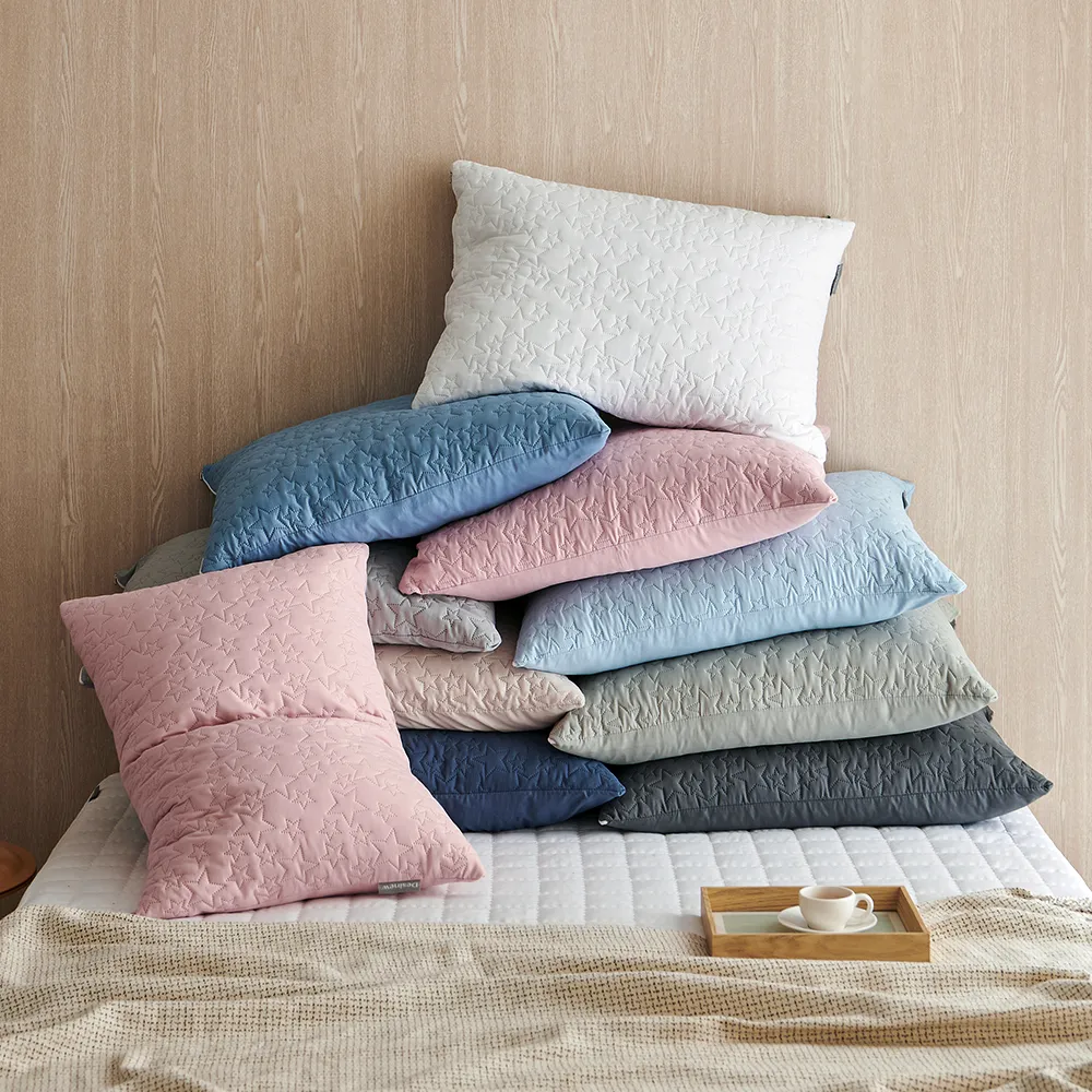 [데시뉴] [1+1] 에센스 항균 누빔 베개커버 40x60/50x70 11color (업체별도 무료배송)
