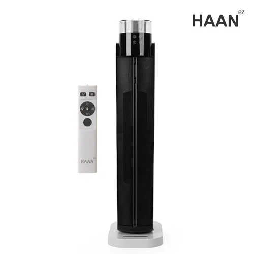 [한경희] 초저소음 그래핀 PTC 무드등 리모컨형 가습 온풍기 HAAN-P12000 (업체별도 무료배송)