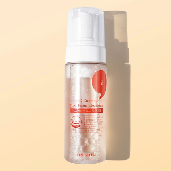 [피부쉼] 레드카밍 마일드 폼 클렌징 150ml (업체별도 무료배송)