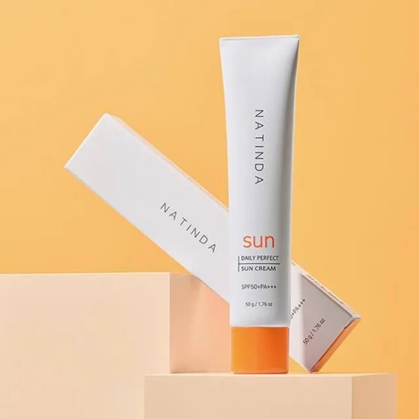 [나틴다] 워터프루프 데일리 퍼펙트 선크림 50g (업체별도 무료배송)