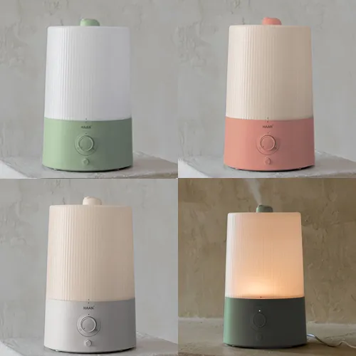 [한경희] 대용량 4L 초저소음 물멍무드등 초음파 가습기 HAAN-HD700M_COLOR (업체별도 무료배송)
