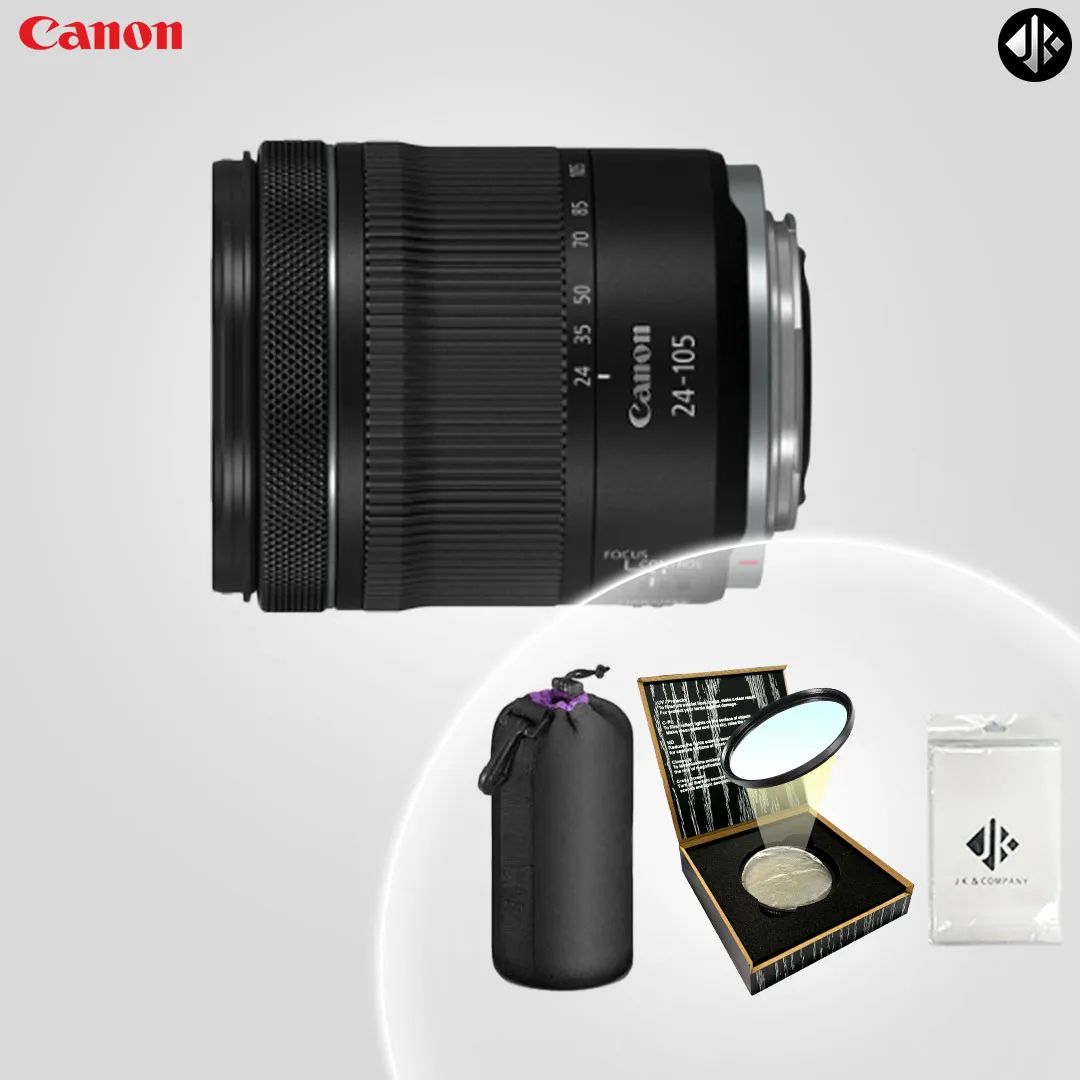 캐논 RF 24-105mm F4-7.1 IS STM + 융 + 방수파우치 + 렌즈 클리닝펜 + 67mm전용필터 _WJK