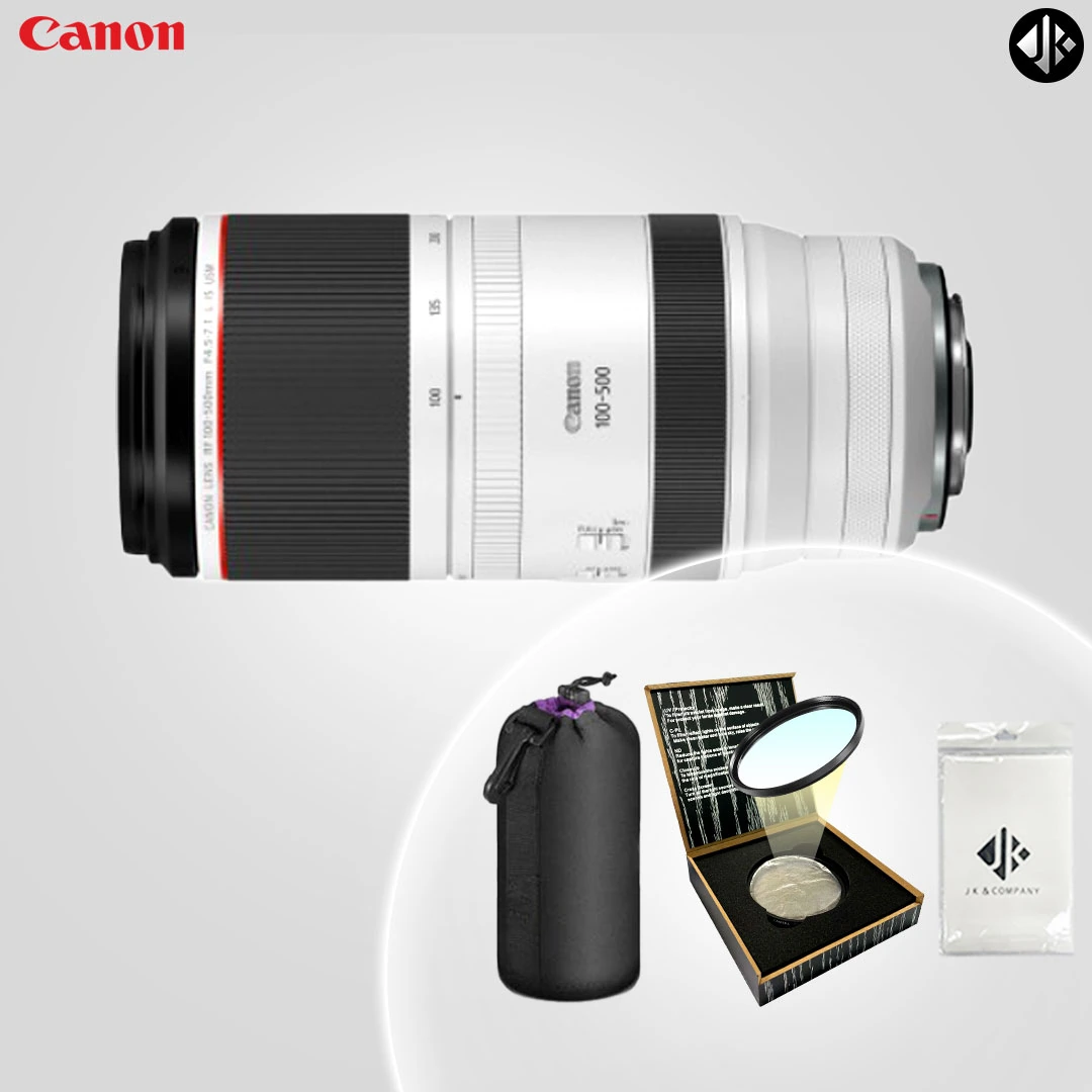 캐논 RF 100-500mm F4.5-7.1 L IS USM + 융 + 방수파우치 + 77mm전용필터(업체별도 무료배송)