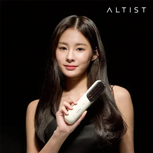[알티스트] 글램 매직 무선 빗고데기 이온맥스 AB-CCIO37MBD (음이온 고데기/AS 12개월)(업체별도 무료배송)
