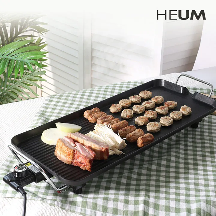[헤움] 와이드 전기그릴 67.5cm (5단온도조절/논스틱) HU-Z655 (업체별도 무료배송)