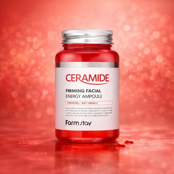 [1+1][팜스테이] 세라마이드 퍼밍 페이셜 에너지 앰플 250ml (미백/주름개선 기능성)(업체별도 무료배송)