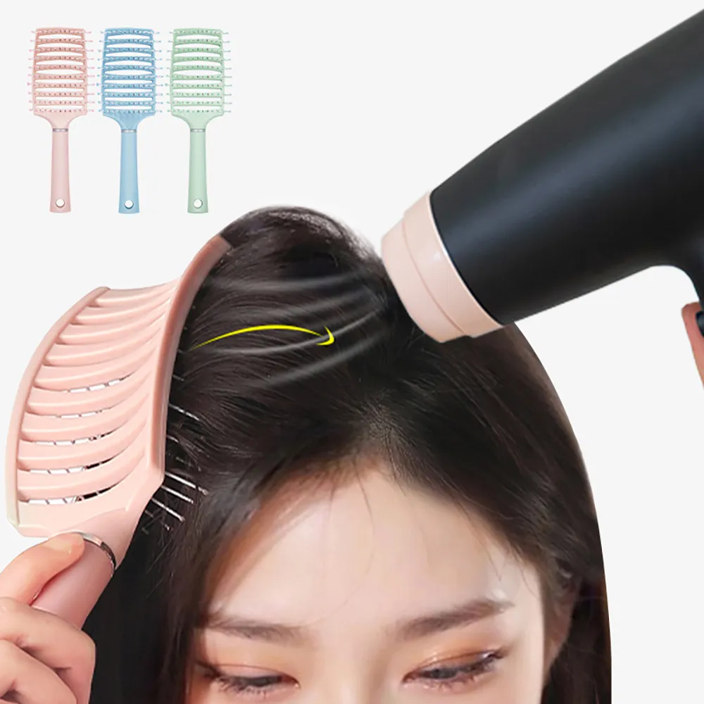 [모니즈] 헤어 볼륨업 뽕 브러쉬 드라이 빗 3종 골라담기 (2개이상 구매가능) (업체별도 무료배송)