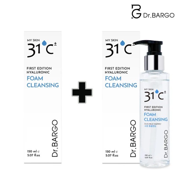 [1+1][닥터바르고] 퍼스트 에디션 히알루론산 수분 폼클렌징 150ml (업체별도 무료배송)