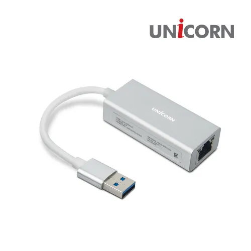 [유니콘] USB 3.0 기가(Giga) 유선랜카드 ULAN-1000GIGA (업체별도 무료배송)