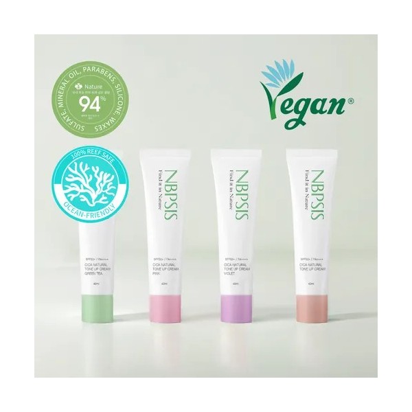 [엔비피시스] 시카 내추럴 톤업선크림 40ml SPF50+/PA++++ (업체별도 무료배송)