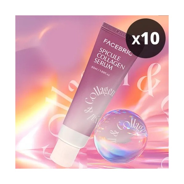 [대량구매관][페이스브릭] 스피큘 콜라겐 세럼 50ml * 10개 (미백/주름개선 기능성)(업체별도 무료배송)