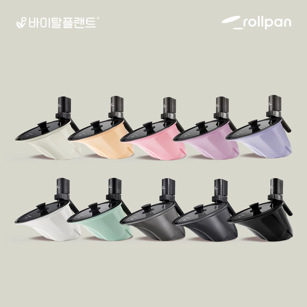 (혜택가 9.7만)[바이탈플랜트] 롤팬 NEW 오리지널 자동회전냄비(업체별도 무료배송)