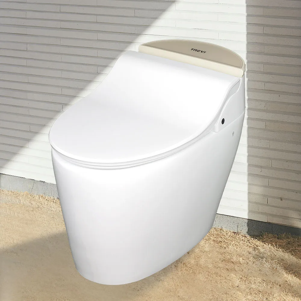 [기사설치배송][TREVI] Bath No.9 자동 물내림+탈취 도기 일체형 비데 TST-TX5R50RP (업체별도 무료배송)