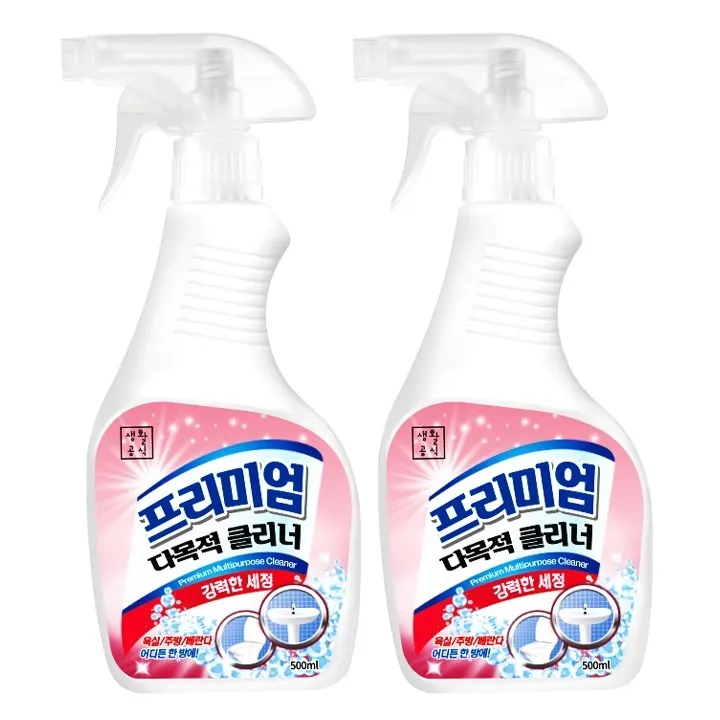 [생활공식] 프리미엄 다목적 클리너 500ml 2개 (업체별도 무료배송)