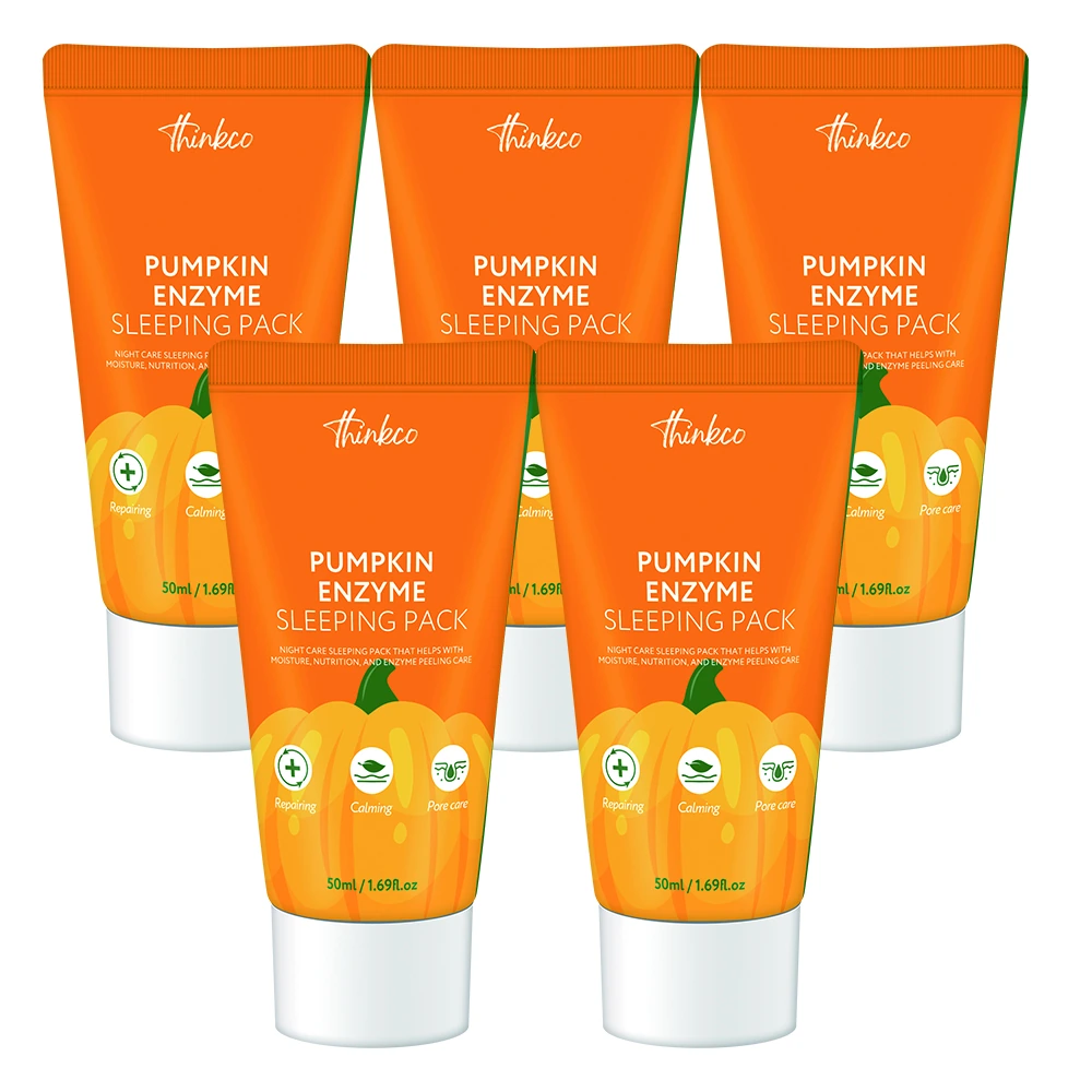 [띵코] 펌킨 엔자임 슬리핑 팩 50ml * 5개 기획 (업체별도 무료배송)