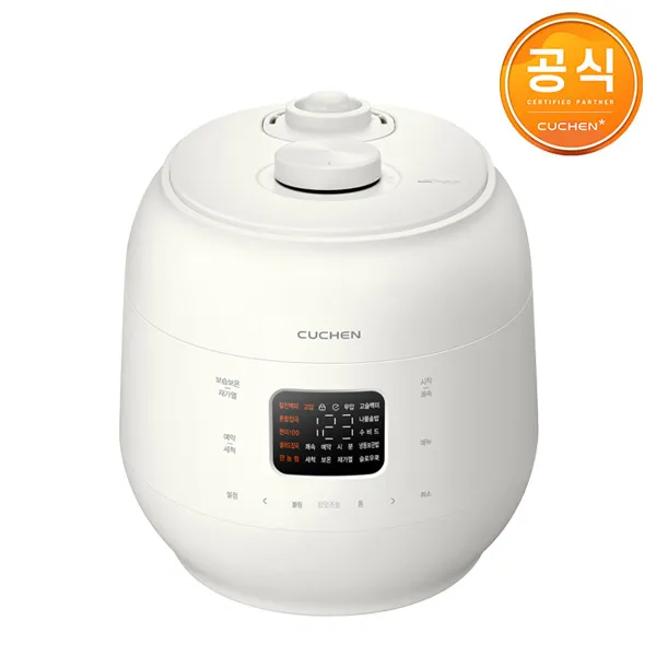 [쿠첸] 26년 듀얼프레셔 더 뉴핏 6인용 전기압력밥솥 CRS-FWFD0610DFMW (업체별도 무료배송)