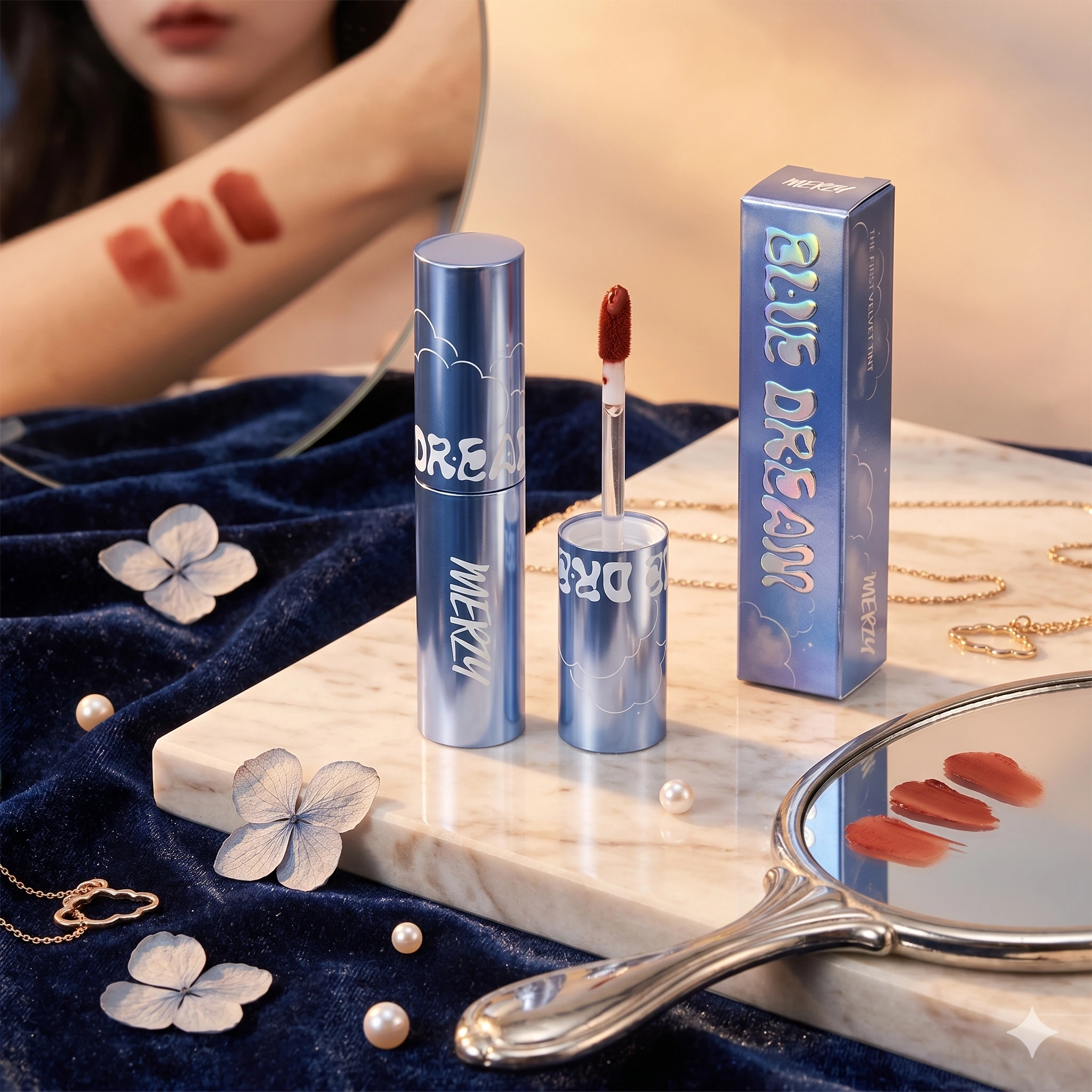 [머지] 더 퍼스트 벨벳 틴트 4.5g (V6 피렌체 네그로니)