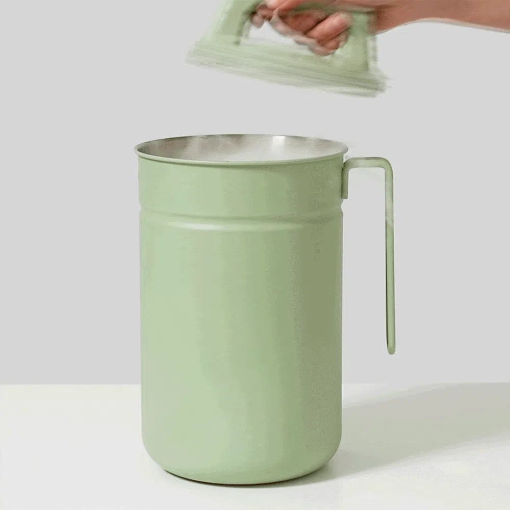 [리본제이]무디타 304 스텐 진공 음식물 쓰레기통 2.8L(업체별도 무료배송)
