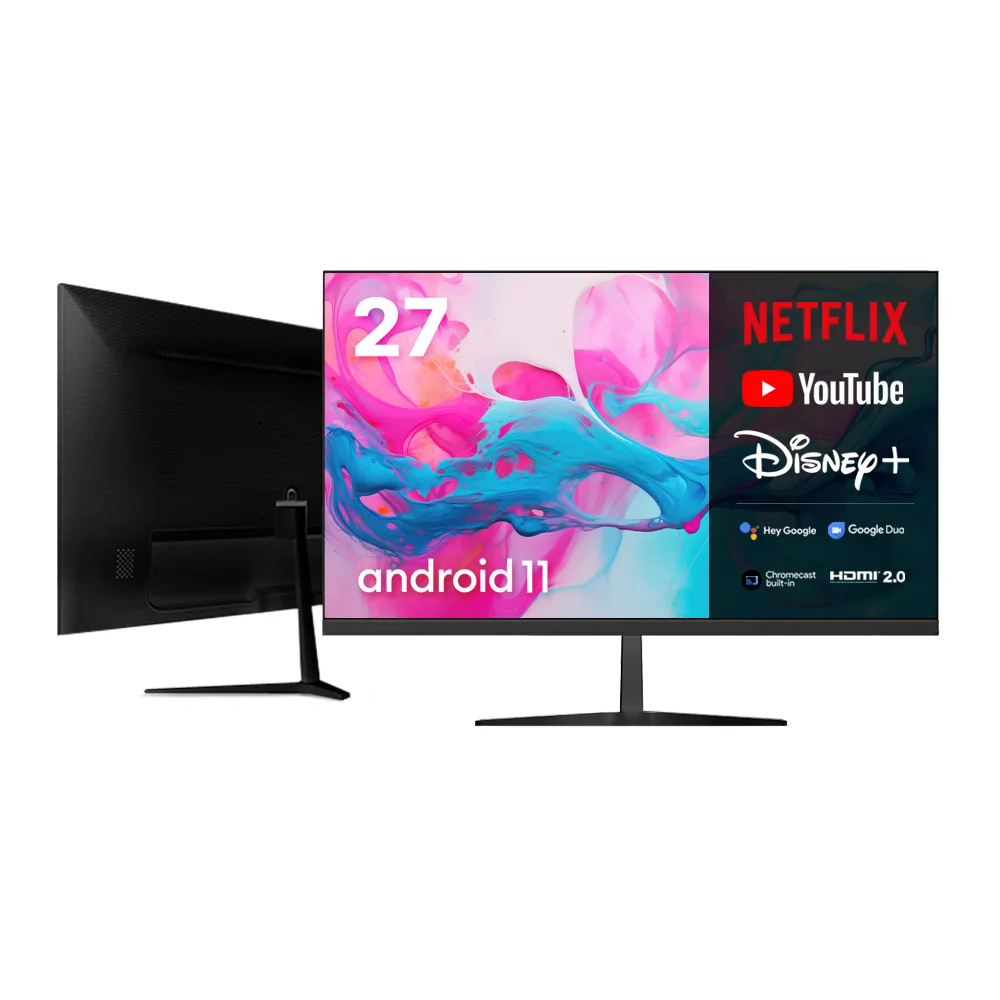 [이노스] 27인치 FHD 구글 스마트모니터 TV (모니터스탠드포함/69.5cm) W27FHDGTV (업체별도 무료배송)