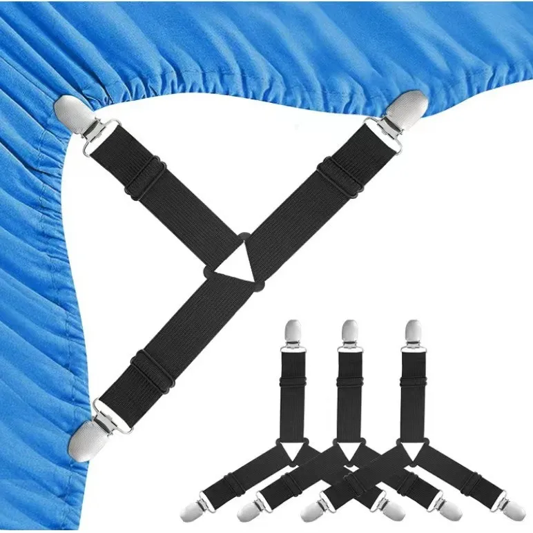 밀리는 침구 이제 그만 밀림방지 침대시트 고정밴드 x 2개 (2개이상 구매가능) (업체별도 무료배송)
