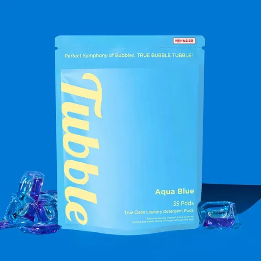 [터블 Tubble] 트루클린 실내건조용 캡슐세제 (35개입) (아쿠아블루/퍼퓸미모사/퍼퓸그라스) (3팩이상 구매가능)(업체별도 무료배송)