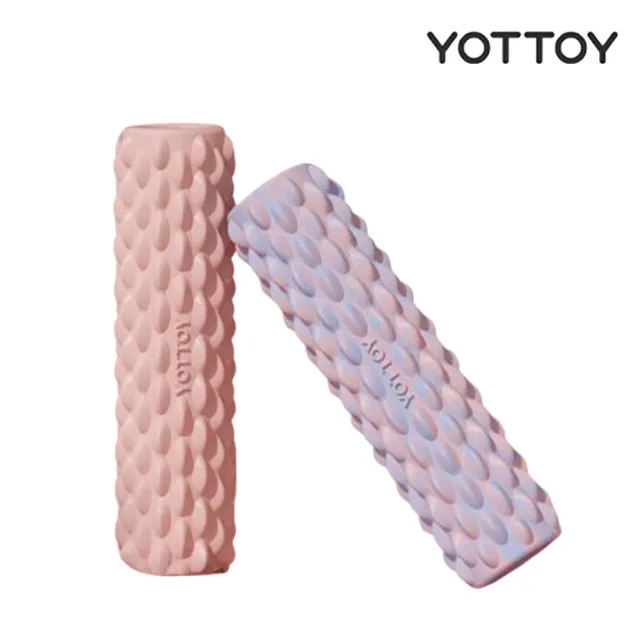 [YOTTOY] 요토이 악어 등껍질 돌기형 하드 폼롤러 (핑크/ 핑크+블루 중 택1) 45cm 전신마사지 셀프마사지 (업체별도 무료배송)