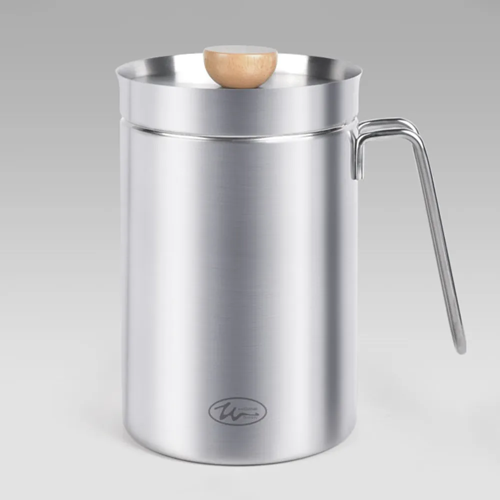 [W.HOME] 음식물 냄새 차단 스테인리스 밀폐 음식물 쓰레기통 3L (업체별도 무료배송)