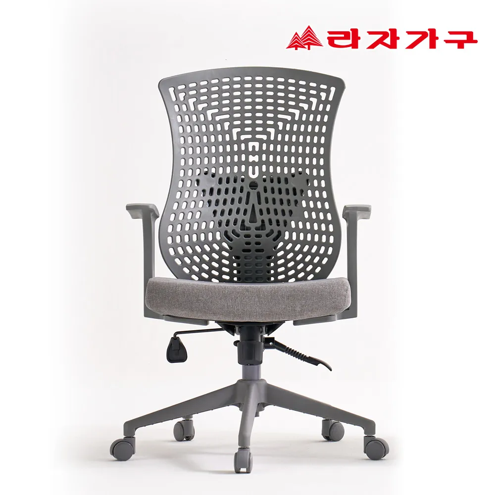 [라자가구] 그레이1 와이드 사무실 회의실 컴퓨터 학생 책상의자 국내제작 (업체별도 무료배송)