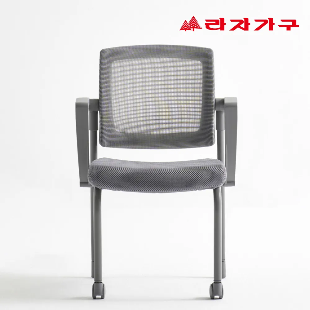[라자가구] 그레이5 메쉬 텐션 등받이 사무실 회의실 컴퓨터 학생 책상의자 국내제작 (업체별도 무료배송)
