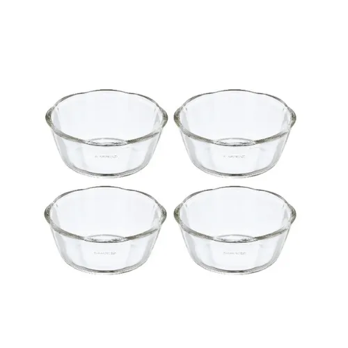하리오 내열유리 스위츠볼 200ml 4개세트 (업체별도 무료배송)