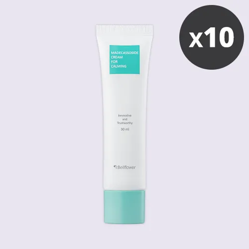 [벨플라워] 마데카소사이드 크림 포 카밍 30ml x 10개 (업체별도 무료배송)